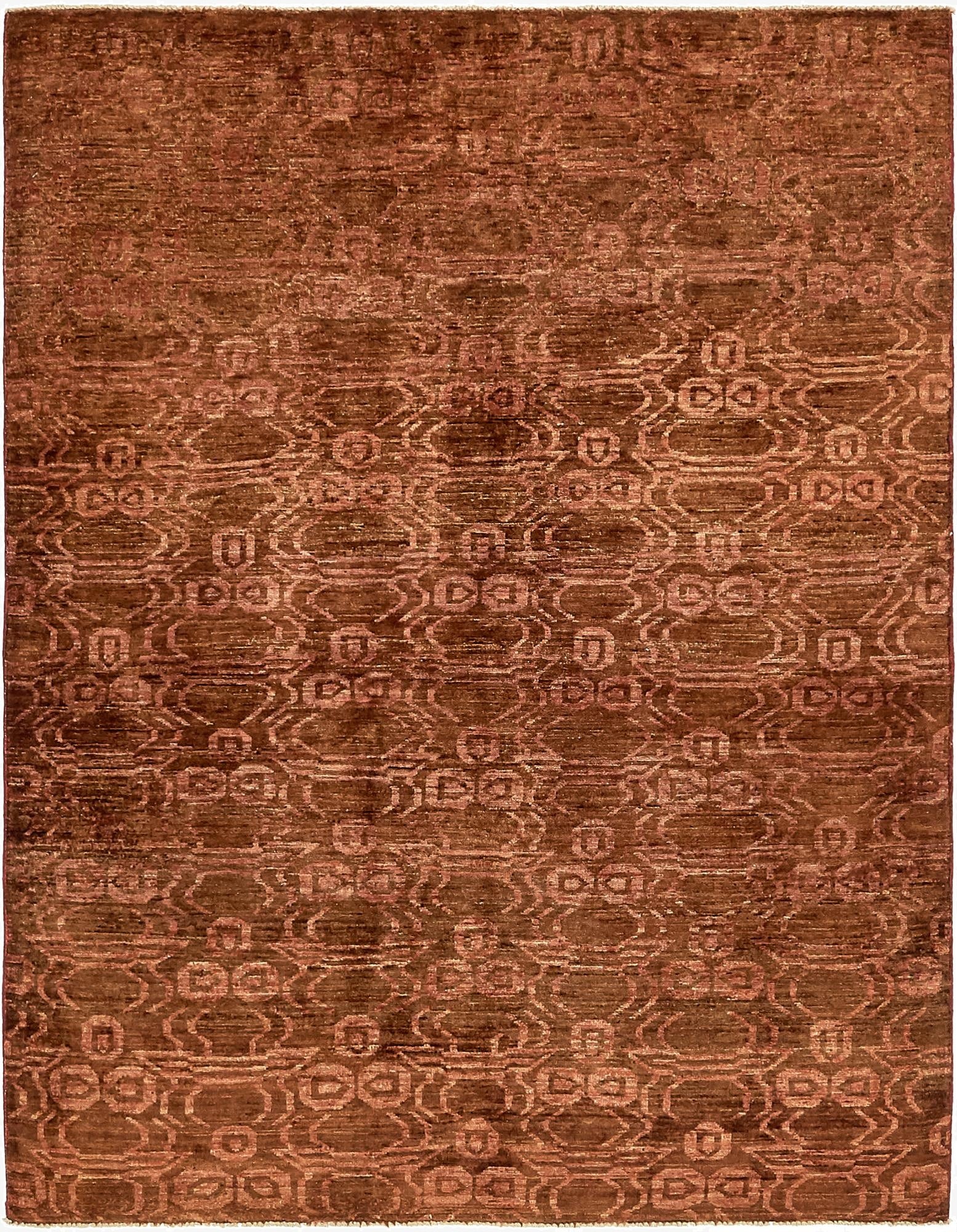4' 10 x 6' 2 Hand Knotted Peshawar Ziegler Rug
