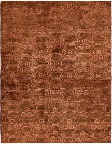 4' 10 x 6' 2 Hand Knotted Peshawar Ziegler Rug