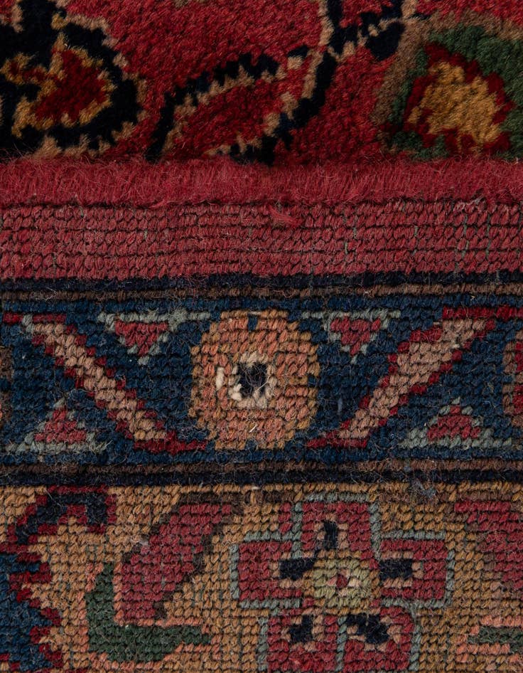 Detail image of 8' 2 x 10' 1  Hand Knotted Sarough Oriental Wool Rug
