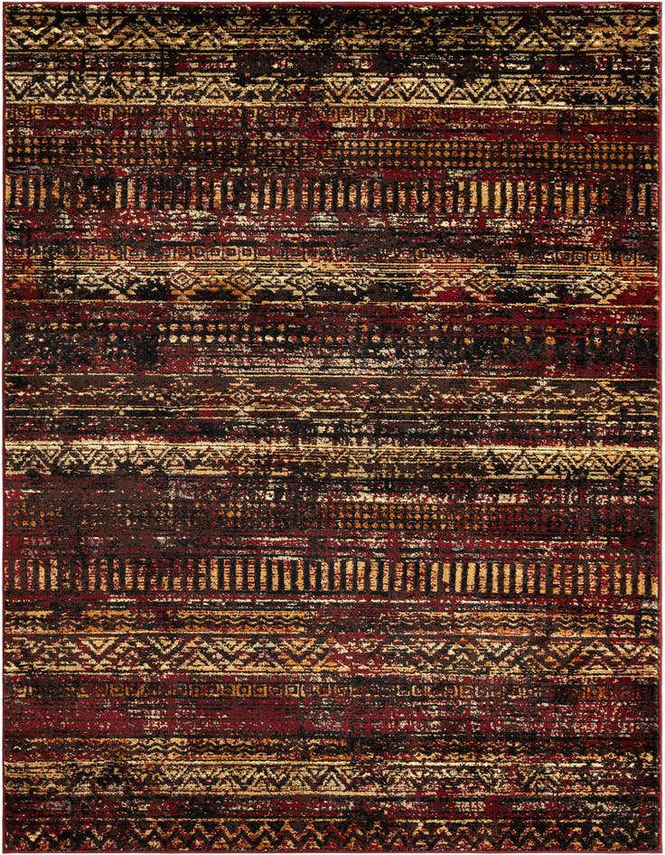 Detail image of 5' 3 x 8' Saturn Rug