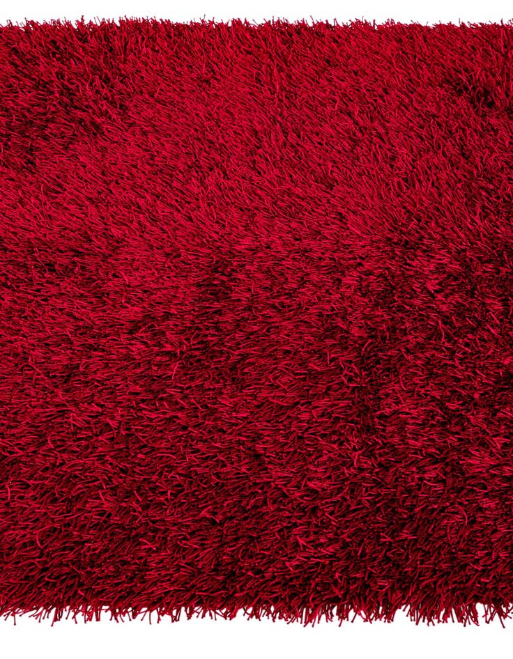 Detail image of 5' x 6' 9 Hand Knotted Solid Shag Rug