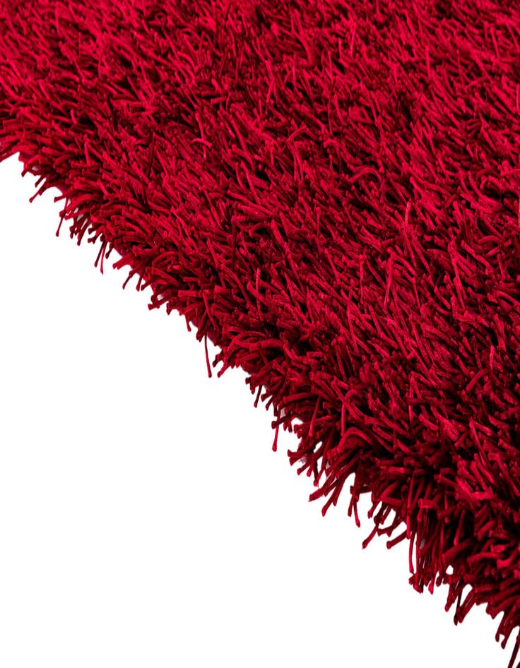 Detail image of 5' x 6' 9 Hand Knotted Solid Shag Rug