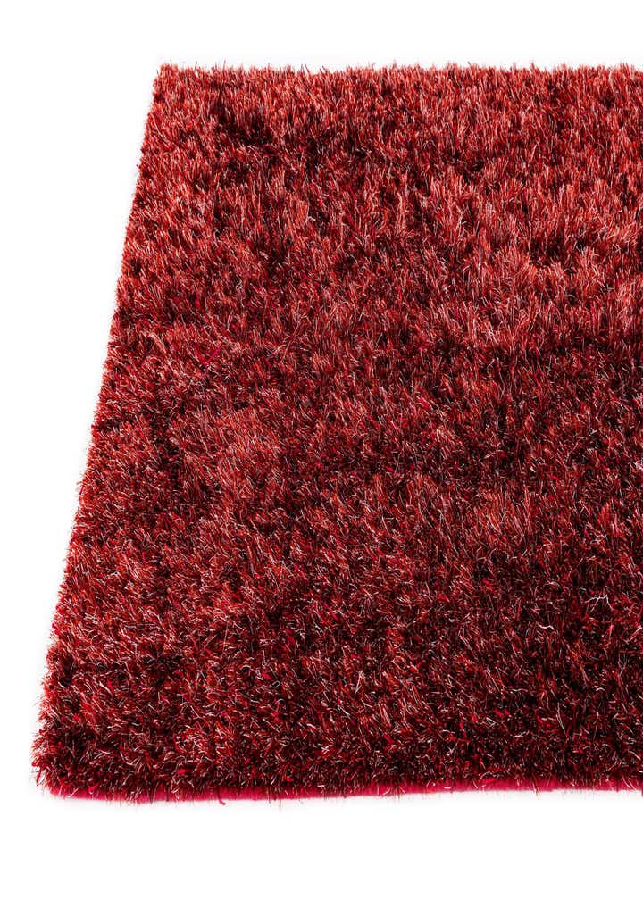 5' x 6' 6 Hand Knotted Solid Shag Rug