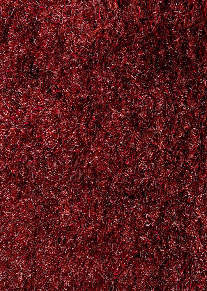 5' x 6' 6 Hand Knotted Solid Shag Rug