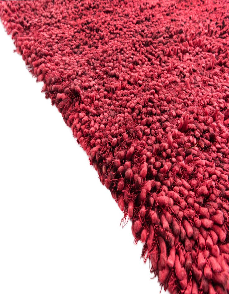 Detail image of 5' x 6' 9  Hand Knotted Solid Shag Oriental Rug