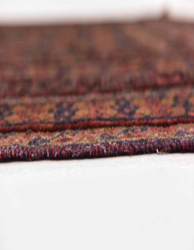 Detail image of 6' 7 x 9' 5 Hand Knotted Sumak Rug