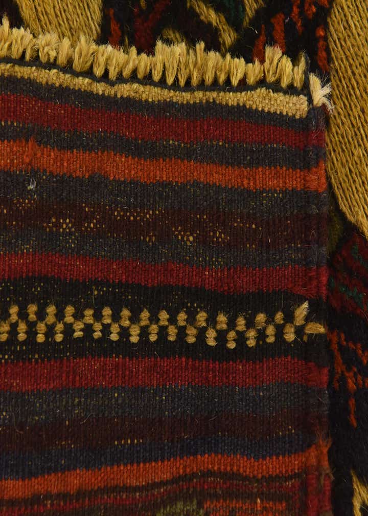 3' x 4' 10 Hand Knotted Sumak Wool Rug