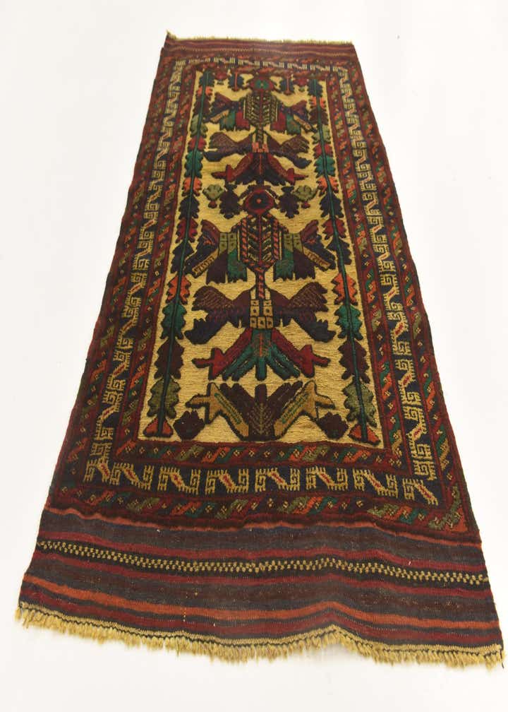 3' x 4' 10 Hand Knotted Sumak Wool Rug