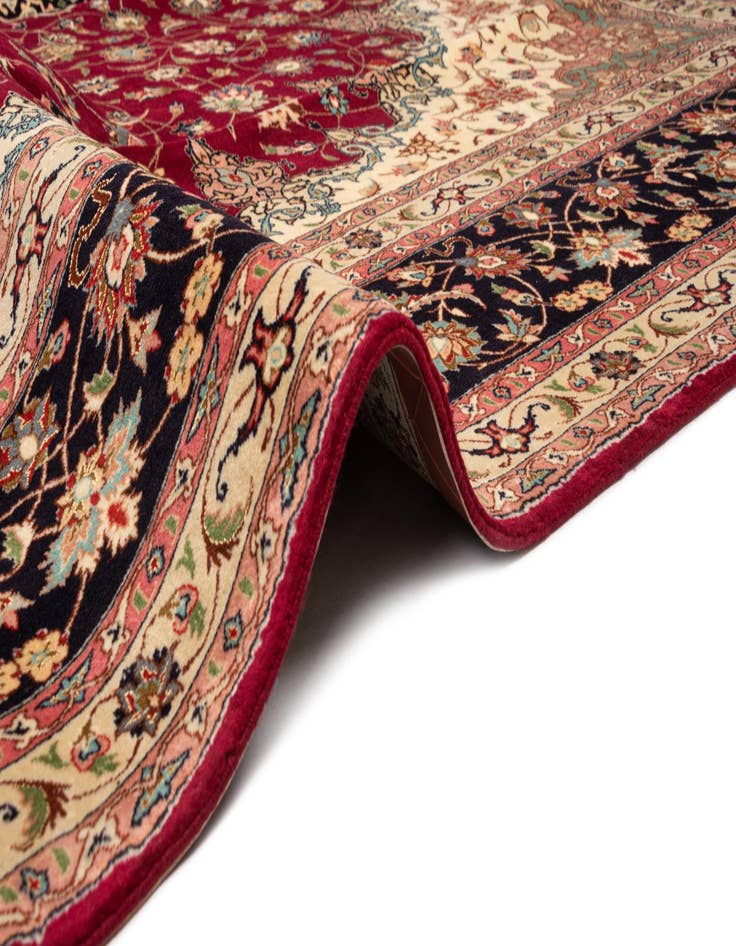 Detail image of 9' 9 x 13' Tabriz Wool Rug