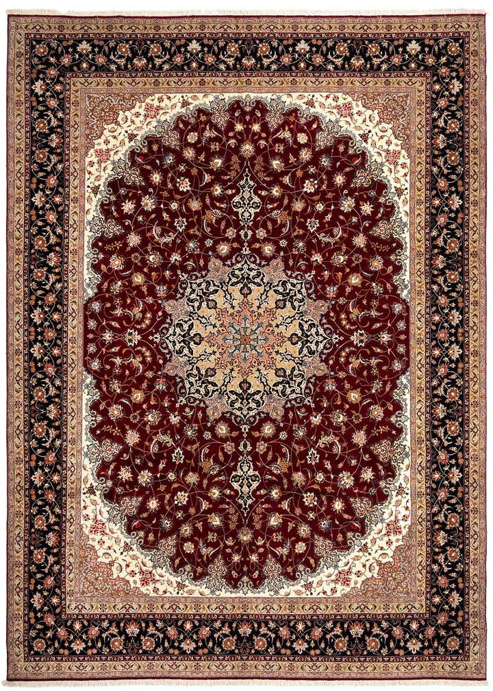 9' 10 x 13' 5 Tabriz Wool Rug