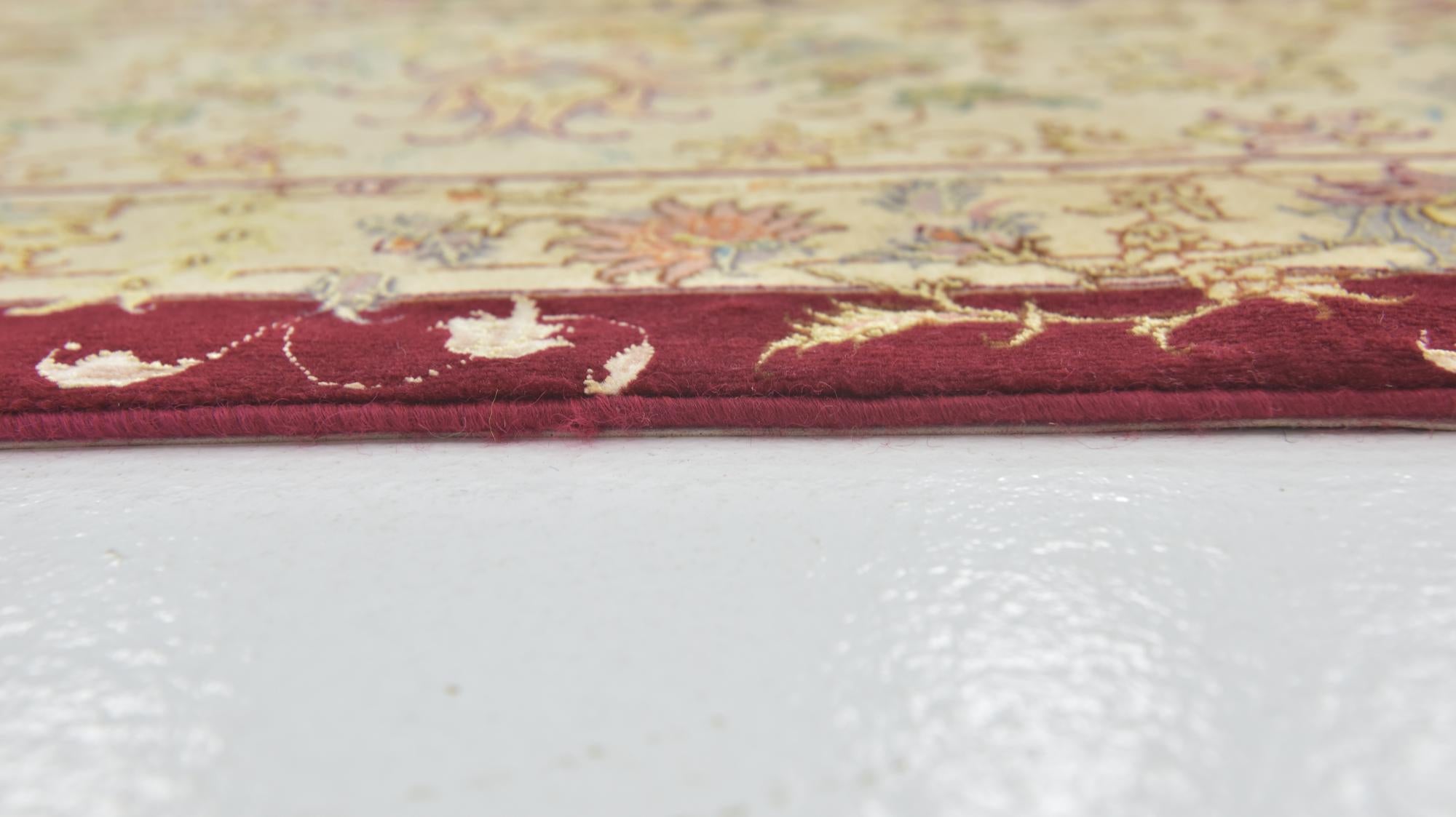 9' 9 x 13' 6 Hand Knotted Tabriz Persian Rug