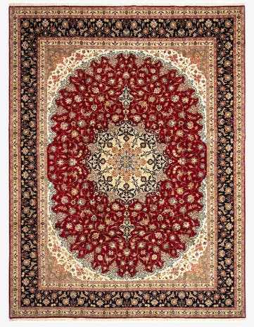 9' 9 x 13' Tabriz Wool Rug