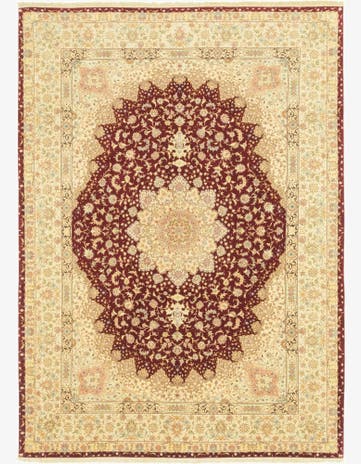 9' 9 x 13' 6 Hand Knotted Tabriz Persian Rug