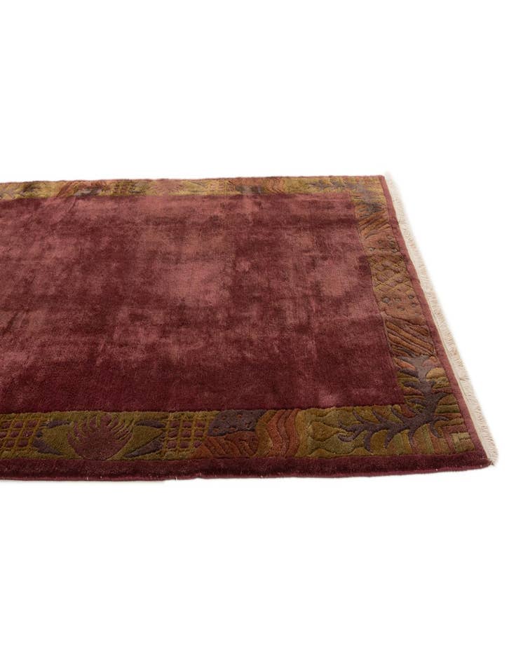 Detail image of 6' 8 x 8' 6  Hand Knotted Tibet Wool Rug