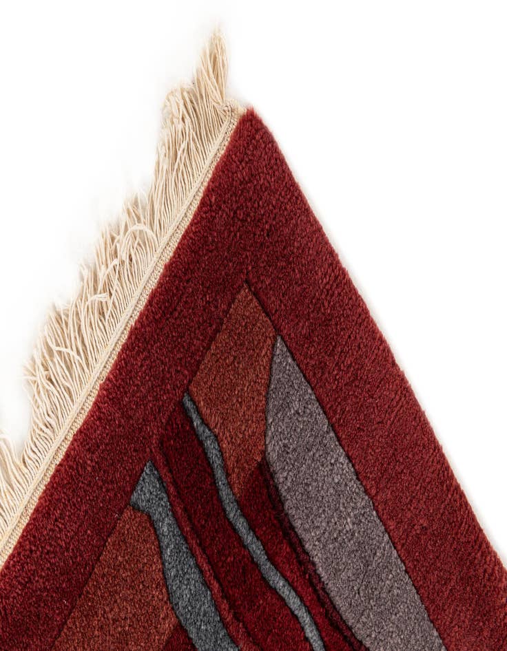 Detail image of 6' 7 x 9' 11  Hand Knotted Tibet Wool Rug