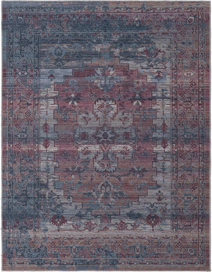 Detail image of 5' 3 x 7' 7 Washable Timeless Rug