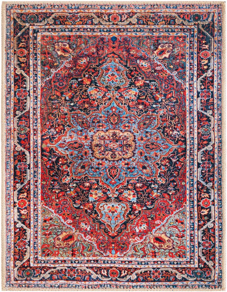 Detail image of 2' x 3' Washable Timeless Rug
