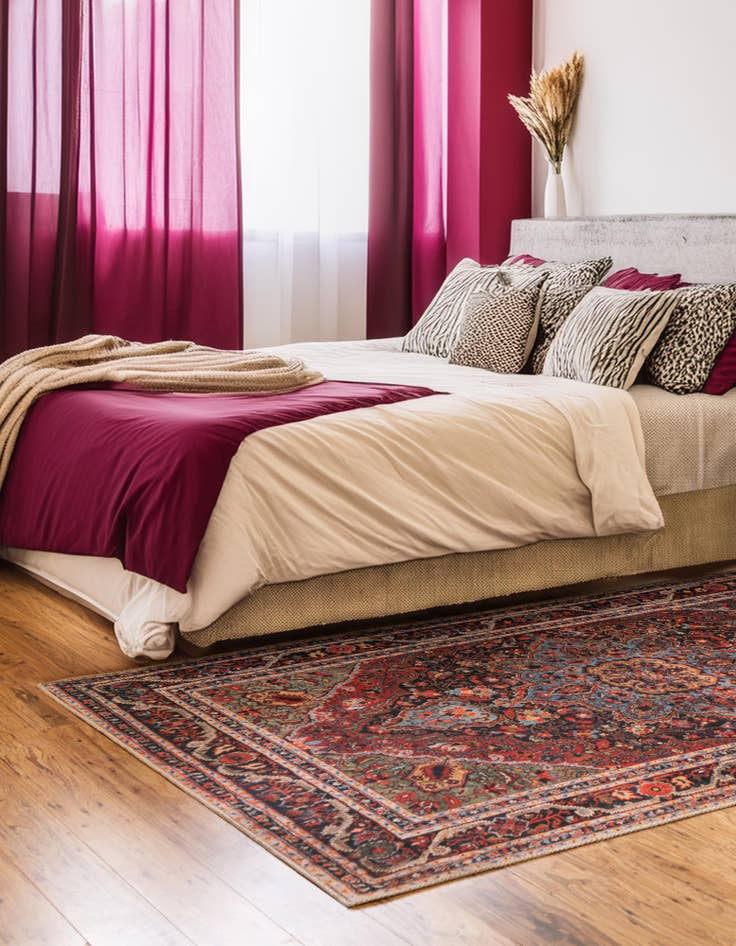 Detail image of 8' 4 x 12' Washable Timeless Rug