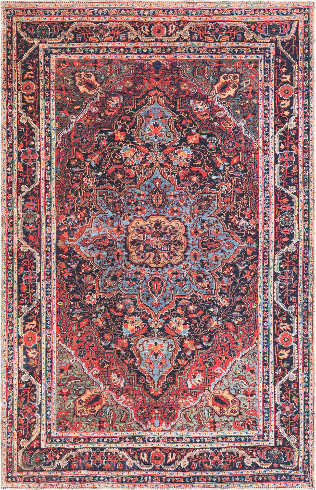 5' x 8' Washable Timeless Rug