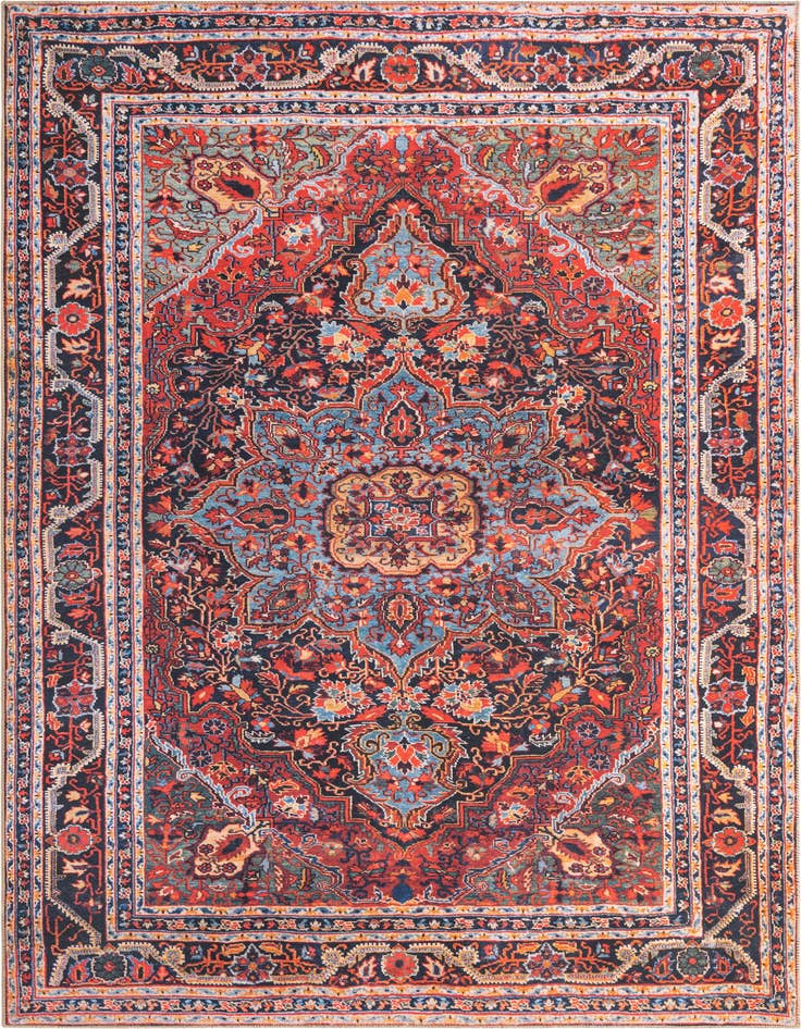 Detail image of 8' 4 x 12' Washable Timeless Rug