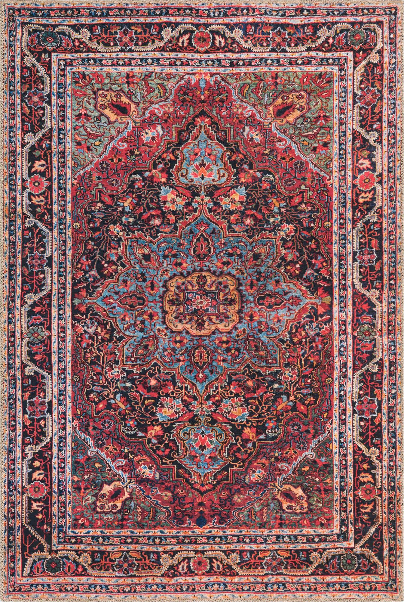 4' x 6' Washable Timeless Rug