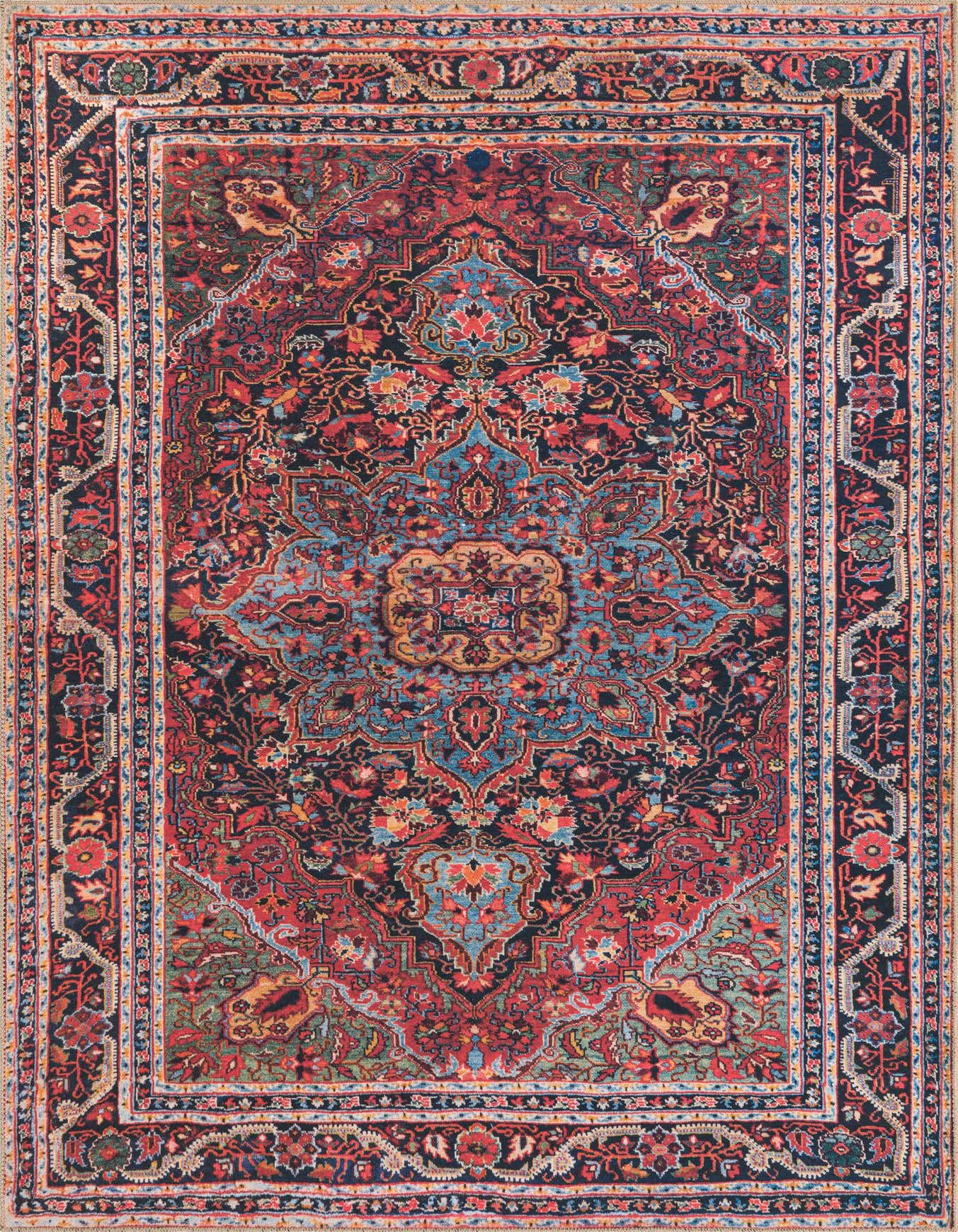 6' x 9' Washable Timeless Rug