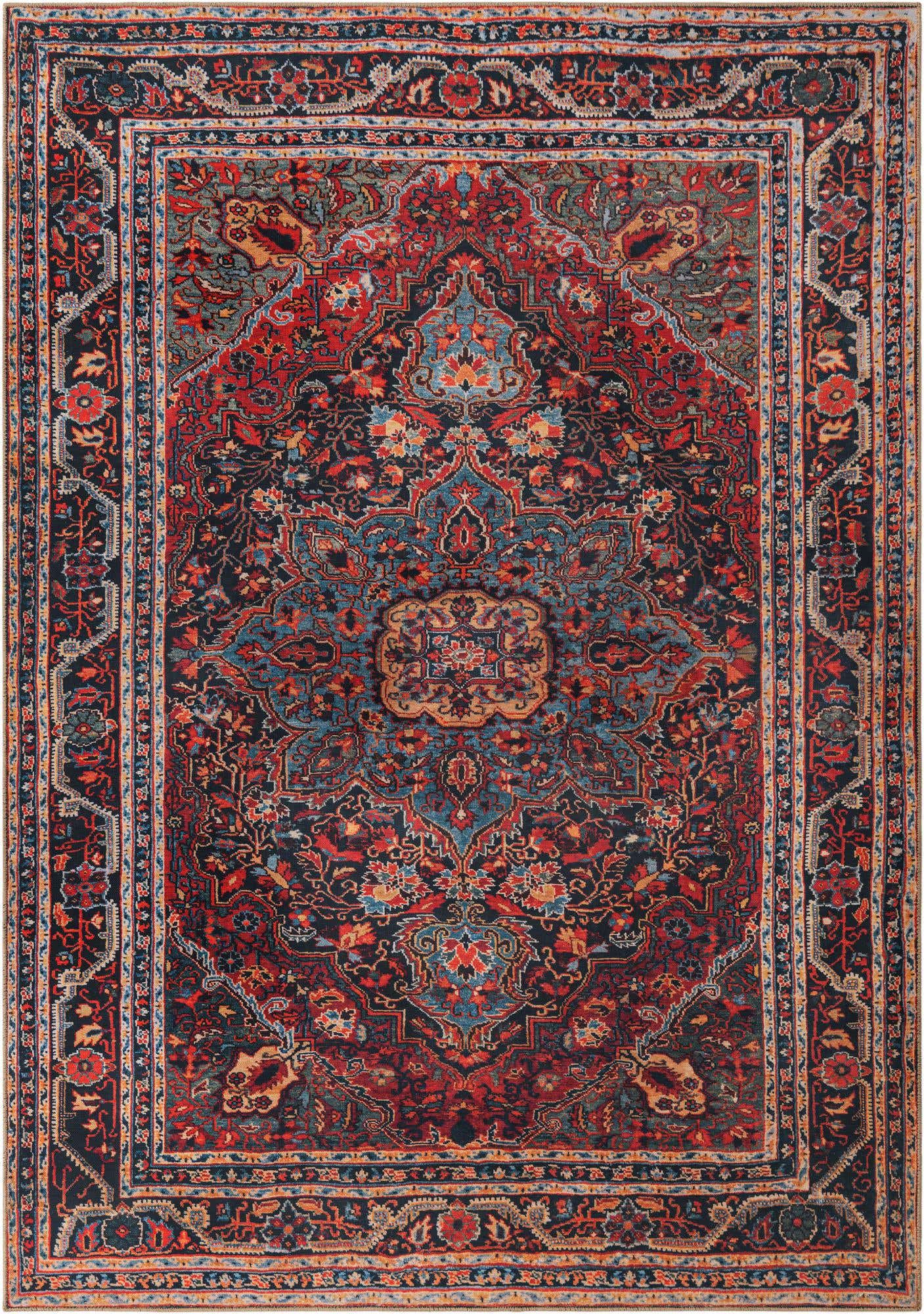 7' 10 x 11' Washable Timeless Rug