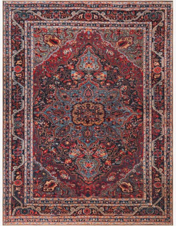 9' x 12' Washable Timeless Rug