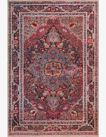 4' x 6' Washable Timeless Rug