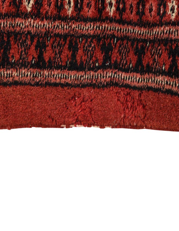 Detail image of 8' 4 x 11' 6  Hand Knotted Torkaman Persian Wool Rug