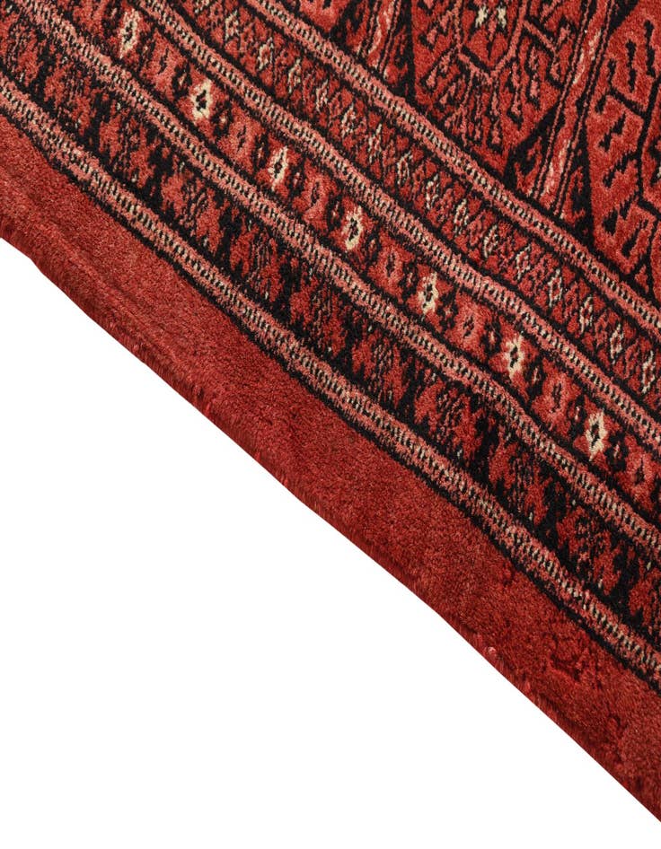 Detail image of 8' 4 x 11' 6  Hand Knotted Torkaman Persian Wool Rug