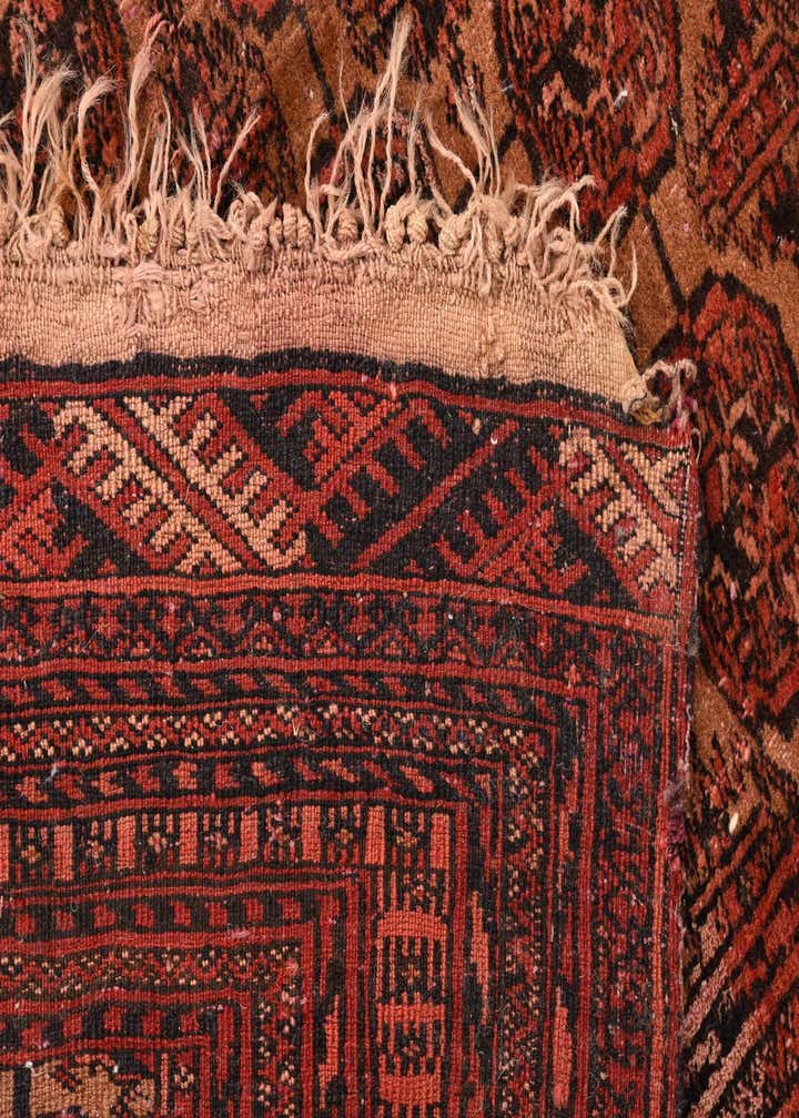 2' 9 x 4' 9 Hand Knotted Torkaman Persian Wool Rug