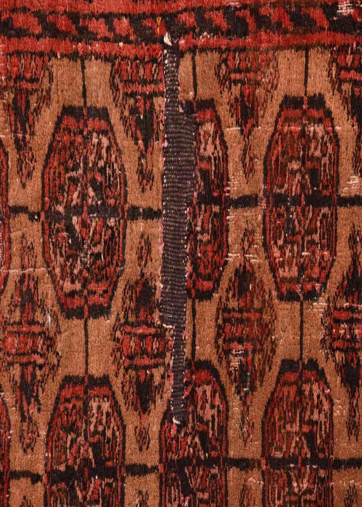 2' 9 x 4' 9 Hand Knotted Torkaman Persian Wool Rug