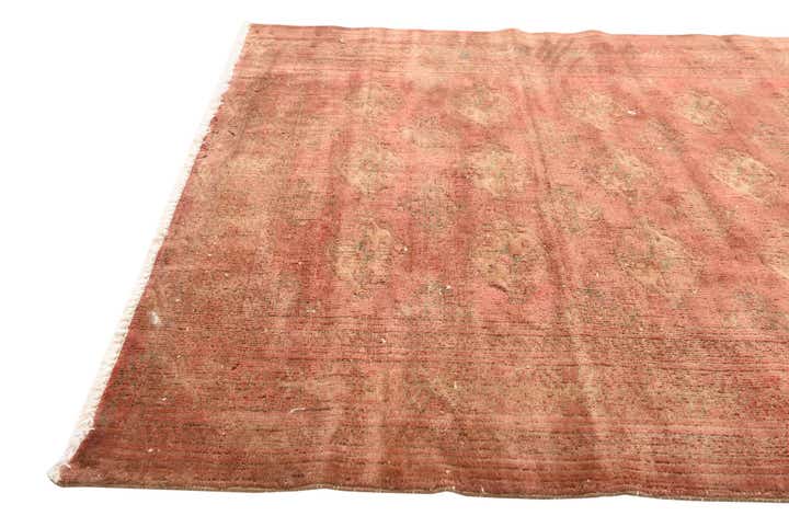 3' 5 x 4' 9 Hand Knotted Torkaman Persian Wool Rug