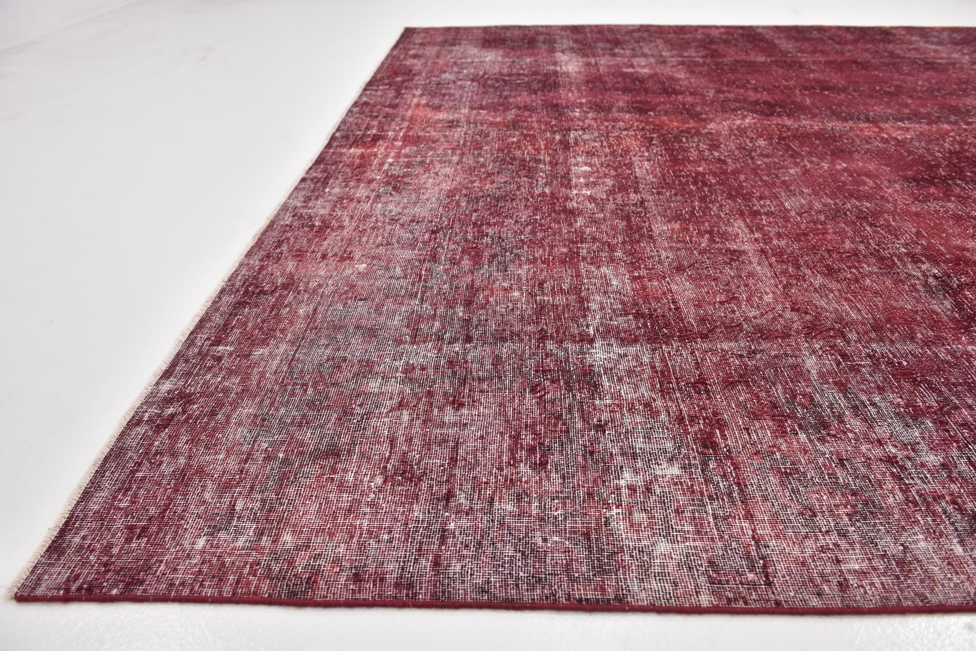 8' 8 x 12' 10 Hand Knotted Ultra Vintage Persian Wool Rug
