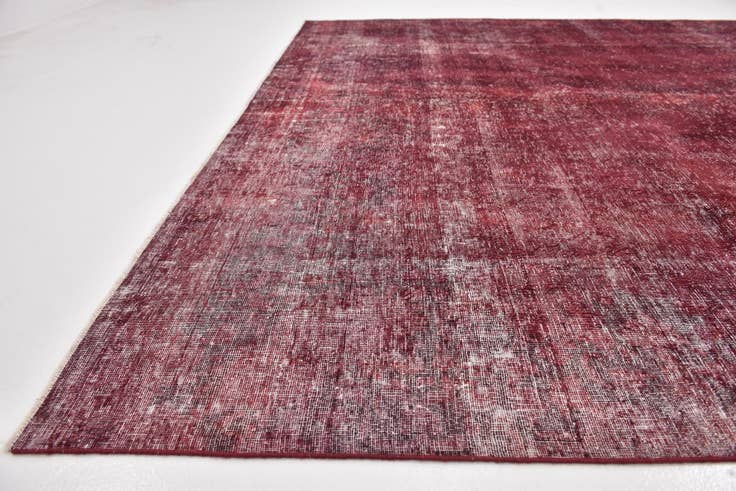 Detail image of 8' 8 x 12' 10 Hand Knotted Ultra Vintage Persian Wool Rug
