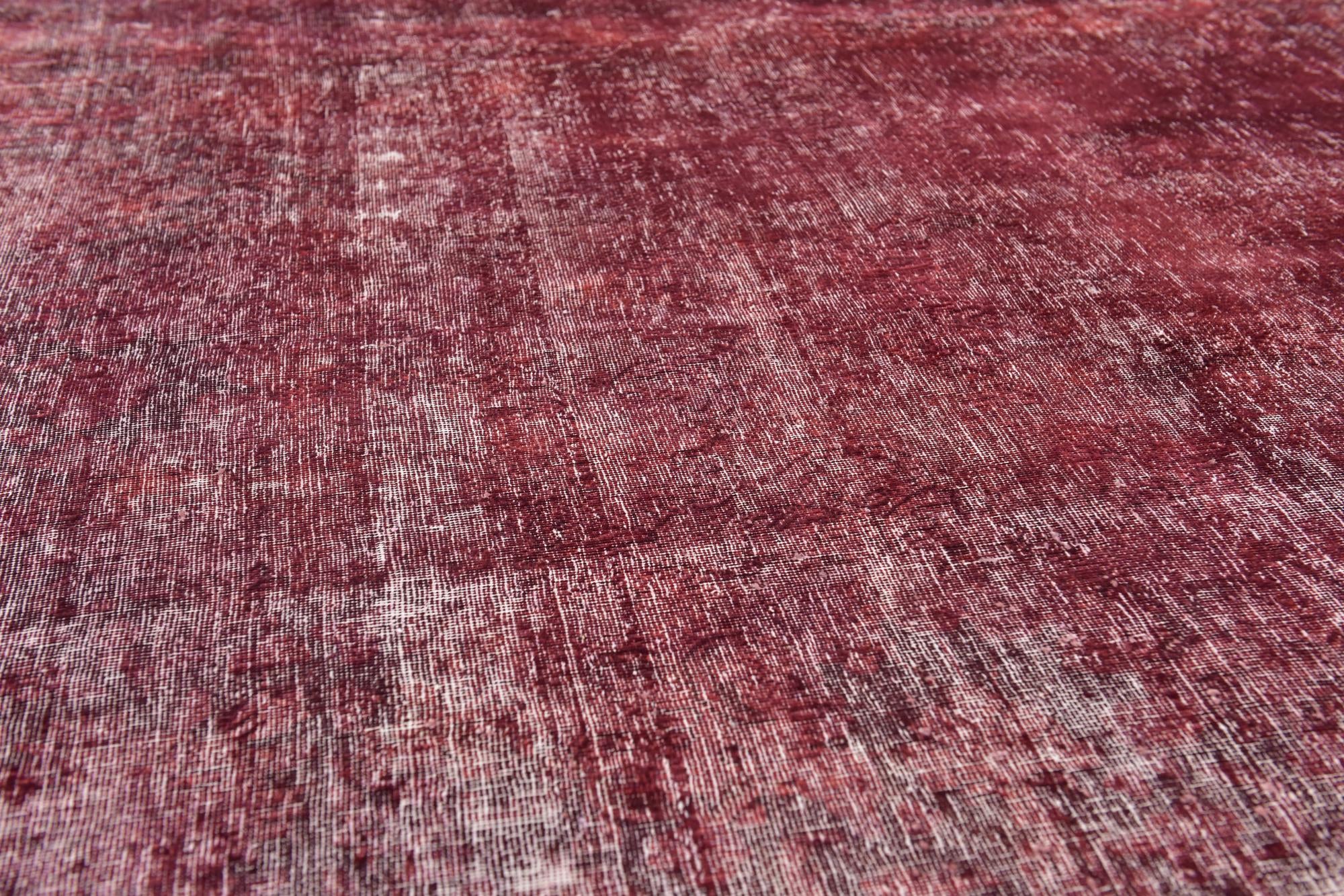 8' 8 x 12' 10 Hand Knotted Ultra Vintage Persian Wool Rug