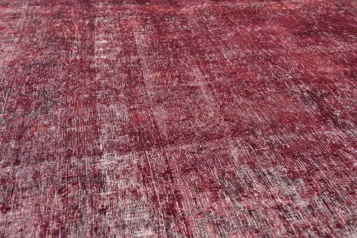 8' 8 x 12' 10 Hand Knotted Ultra Vintage Persian Wool Rug