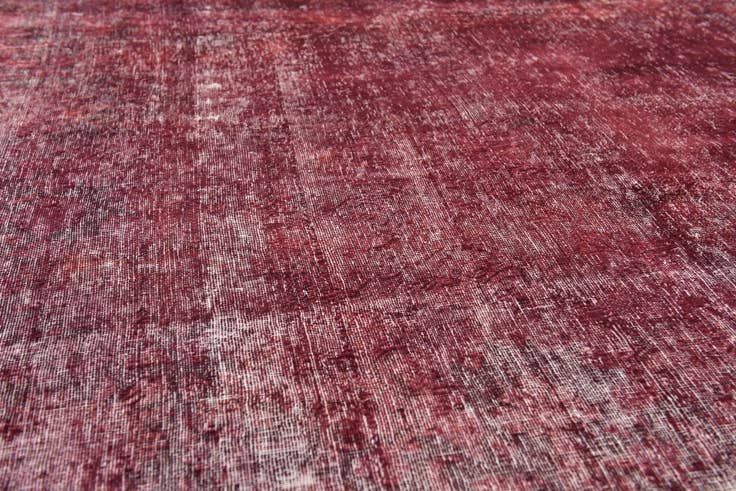 Detail image of 8' 8 x 12' 10 Hand Knotted Ultra Vintage Persian Wool Rug