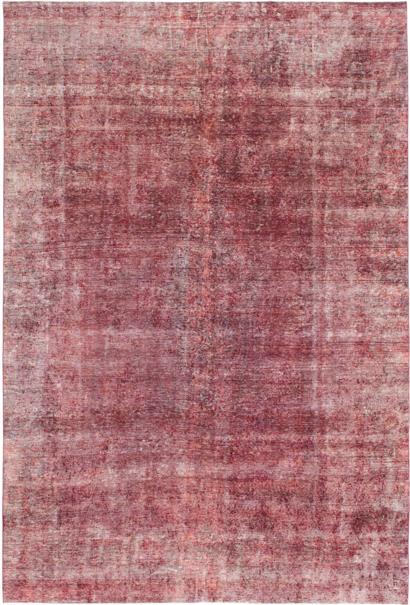 8' 8 x 12' 10 Hand Knotted Ultra Vintage Persian Wool Rug