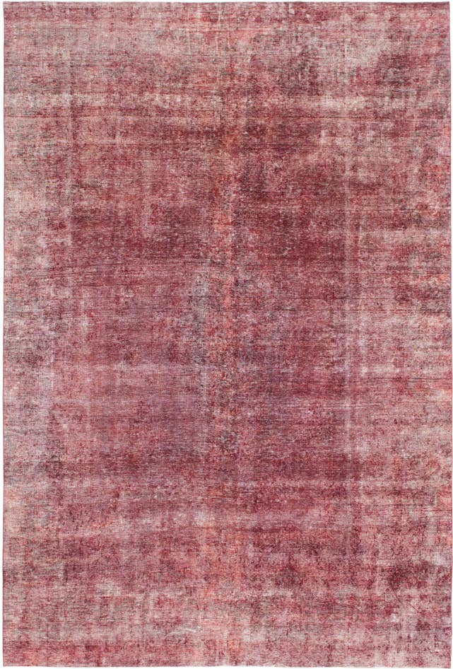 Detail image of 8' 8 x 12' 10 Hand Knotted Ultra Vintage Persian Wool Rug