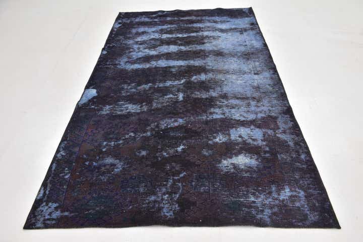 4' 8 x 8' 8 Hand Knotted Ultra Vintage Persian Wool Rug