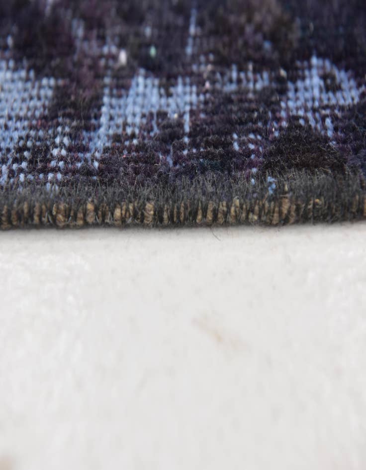 Detail image of 4' 8 x 8' 8  Hand Knotted Ultra Vintage Persian Wool Rug