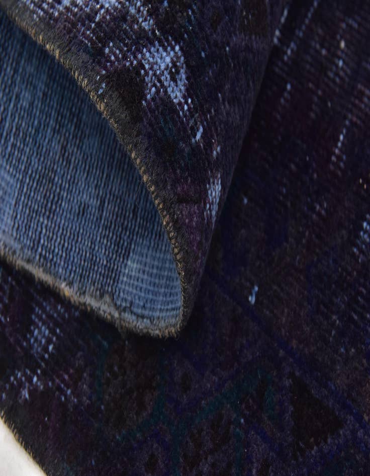 Detail image of 4' 8 x 8' 8  Hand Knotted Ultra Vintage Persian Wool Rug