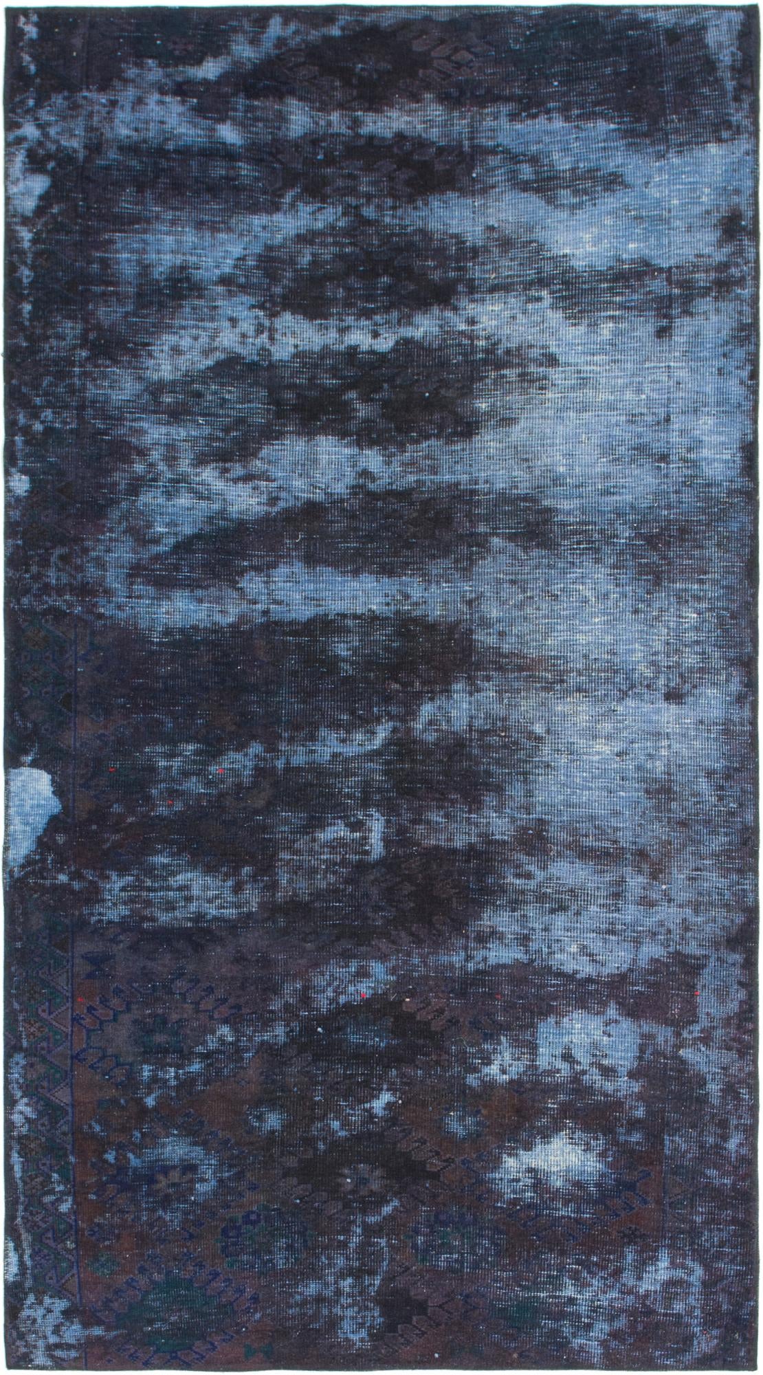 4' 8 x 8' 8 Hand Knotted Ultra Vintage Persian Wool Rug