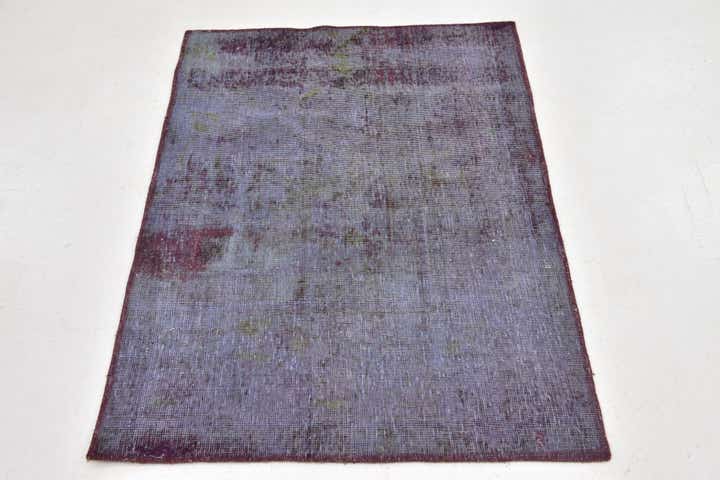 2' 10 x 4' Hand Knotted Ultra Vintage Persian Wool Rug