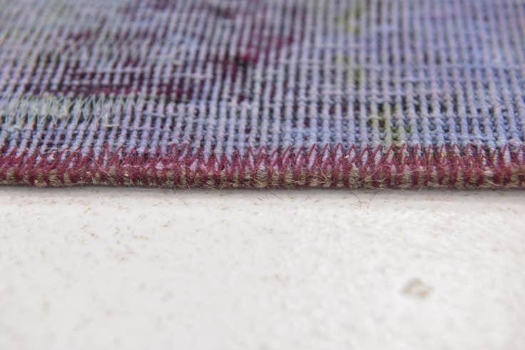 Detail image of 2' 10 x 4' Hand Knotted Ultra Vintage Persian Wool Rug