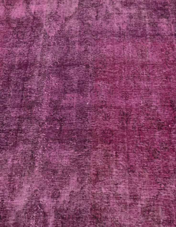 Detail image of 6' 3 x 9' 8  Hand Knotted Ultra Vintage Persian Wool Rug