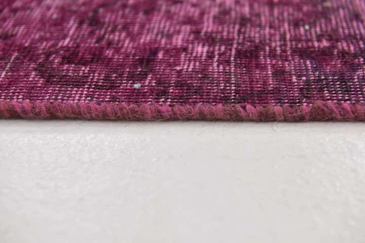 6' 3 x 9' 8 Hand Knotted Ultra Vintage Persian Wool Rug