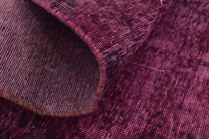 6' 3 x 9' 8 Hand Knotted Ultra Vintage Persian Wool Rug